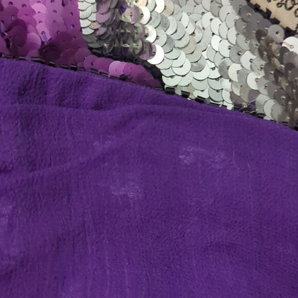 Vintage Metamorphosis sparkly‎ sequin top silk - Picture 8 of 9